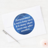 辛抱強い ラウンドシール (封筒)