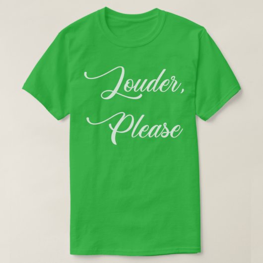 辛抱強い Tシャツ (デザイン正面)