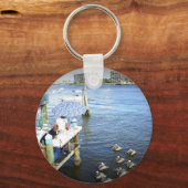 辛抱強く待っている キーホルダー (正面)