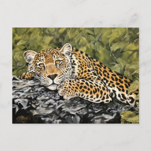 辛抱強く ポストカード (正面)