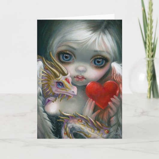 辛辣なバレンタインのグリーティングカード シーズンカード (正面)