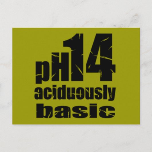 辛辣に基本的なユーモアはがき ポストカード (正面)