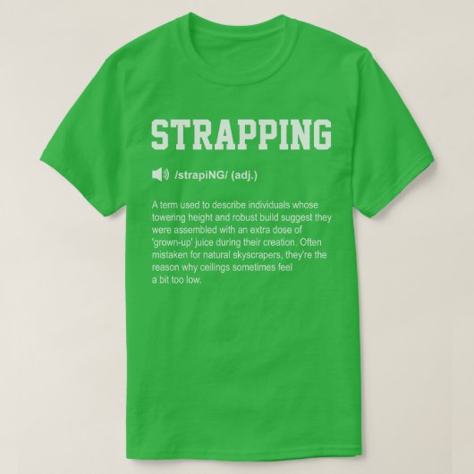 辞書おもしろい体操の意味 Tシャツ (デザイン正面)