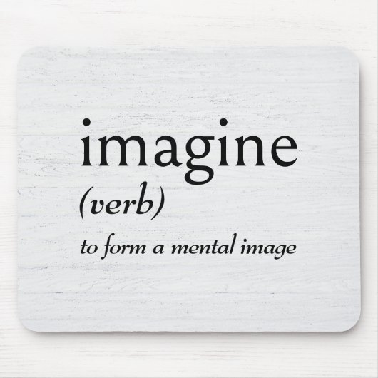 辞書の定想像義 マウスパッド (正面)
