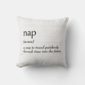 辞書の定義昼寝 クッション (正面)