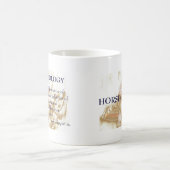 辞書の意味のHORSEOLOGISTのマグ コーヒーマグカップ (中央)