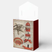 辞書プリントアートコースタルシーシェルライトハウス フェイバーボックス (オープン)