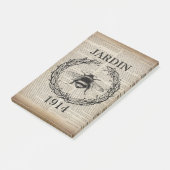 辞書プリントフランスの国ヴィンテージビー ポストイット (アングル)