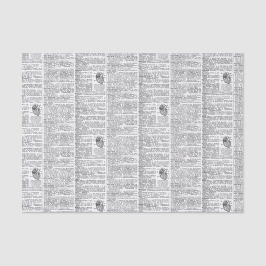 辞書ページ 薄葉紙 (正面)