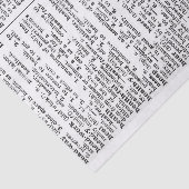 辞書ページ 薄葉紙 (詳細)