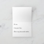 辞表 サンキューカード (内部)