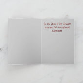 辰年の挨拶状 シーズンカード (内部)