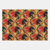 辰年デザイン ラッピングペーパーシート (正面3)