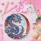 辰年パーティー紙プレート! ペーパープレート (パーティー)