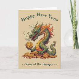 辰年中国の新年 カード