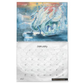 辰年芸術 カレンダー (1月 2027)