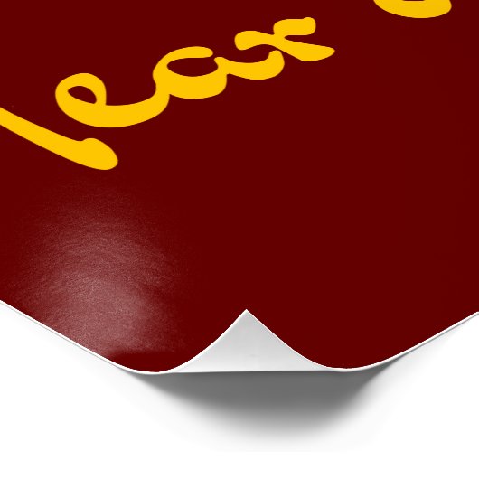 辰年金ゴールド ポスター (コーナー)