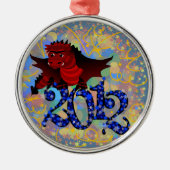 辰年2012年 メタルオーナメント (正面)