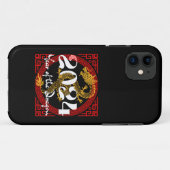 辰年2024中国の〔占星術の〕十二宮図 Case-Mate iPhoneケース (裏面(横))