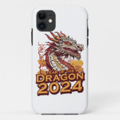 辰年2024 iPhoneケース， Dragon 2024 Case-Mate iPhoneケース (裏面)