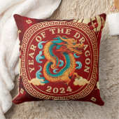 辰年20 |中国の〔占星術の〕十二宮図 クッション (ブランケット)