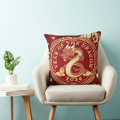 辰年20 |中国の〔占星術の〕十二宮図 クッション (椅子)