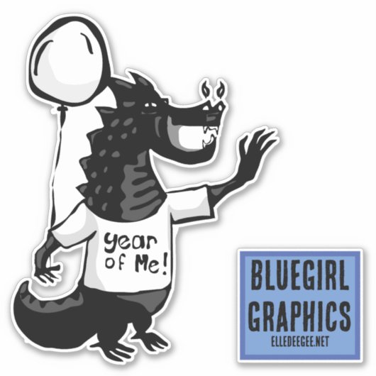 辰年24 シール (正面)