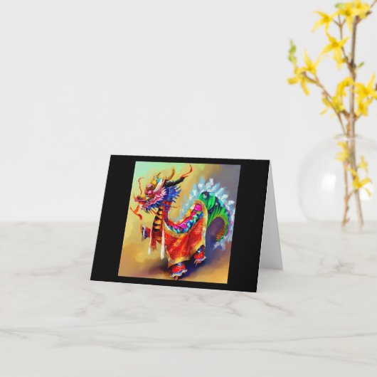 辰年7 カード (黄色い花)