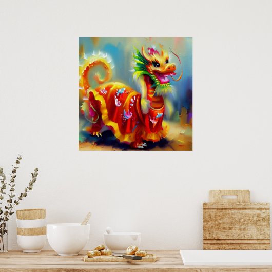 辰年8 ポスター (キッチン)