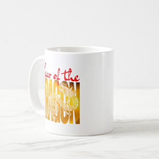 辰年 コーヒーマグカップ (正面左)