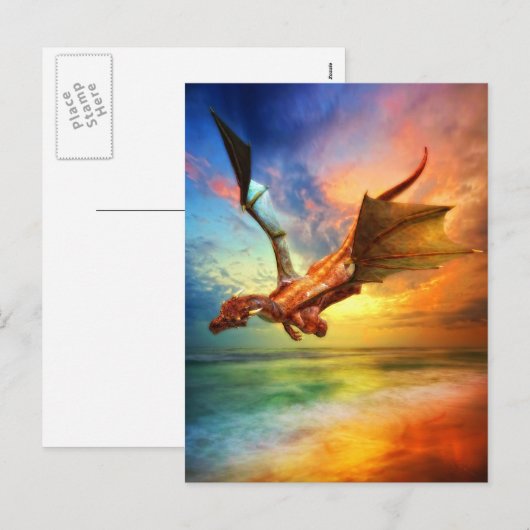 辰年 シーズンポストカード (正面/裏面)