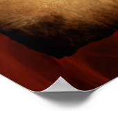 辰年・ファイア・ドラゴン・アート・ポスター ポスター (角)