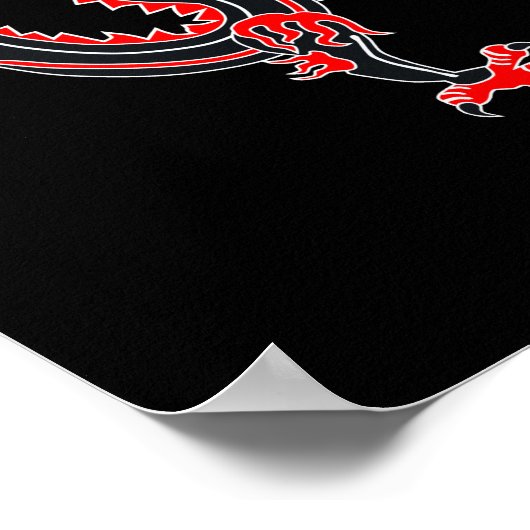 辰年 ポスター (角)