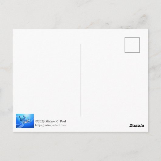 辰年 ポストカード (裏面)