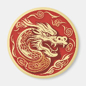 辰年 マグネット (正面)