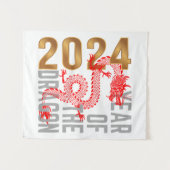 辰年 2024年 干支 タペストリー (正面(横))