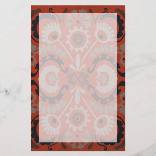 辰砂Suzani I 便箋 (正面)