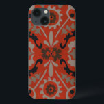 辰砂Suzani I iPhone 13ケース<br><div class="desc">家のDécor</div>