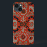 辰砂Suzani I iPhone 13ケース<br><div class="desc">家のDécor</div>
