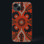 辰砂Suzani II iPhone 13ケース<br><div class="desc">家のDécor</div>