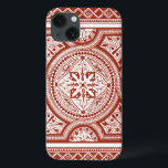 辰砂Woodblock IV iPhone 13ケース<br><div class="desc">家のDécor</div>