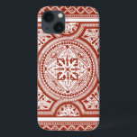 辰砂Woodblock IV iPhone 13ケース<br><div class="desc">家のDécor</div>