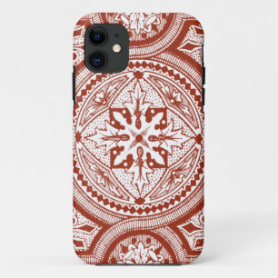 辰砂Woodblock IV iPhone 11 ケース