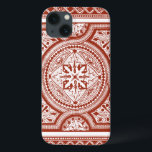 辰砂Woodblock IV iPhone 13ケース<br><div class="desc">家のDécor</div>