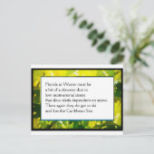 農おもしろい場詩カード#1 ポストカード (スタンド正面)