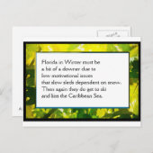 農おもしろい場詩カード#1 ポストカード (正面/裏面)