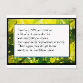 農おもしろい場詩カード#1 ポストカード