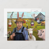 農おもしろい場 ポストカード (正面/裏面)