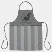 農フランスの家ストライプヴィンテージ,チキンエプロン エプロン (正面)