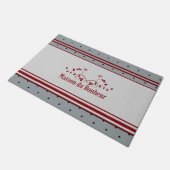 農フランスの家ヴィンテージスタイル    ドアマット (アングル)